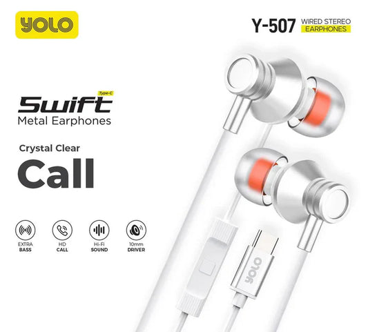 Yolo Y-507 Swift metal earphone